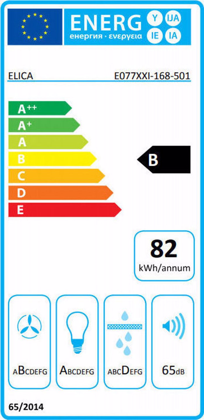Aporrofitiras Tzaki Elica Stripe Lux IX/A/60/LX Inox 60 cm B